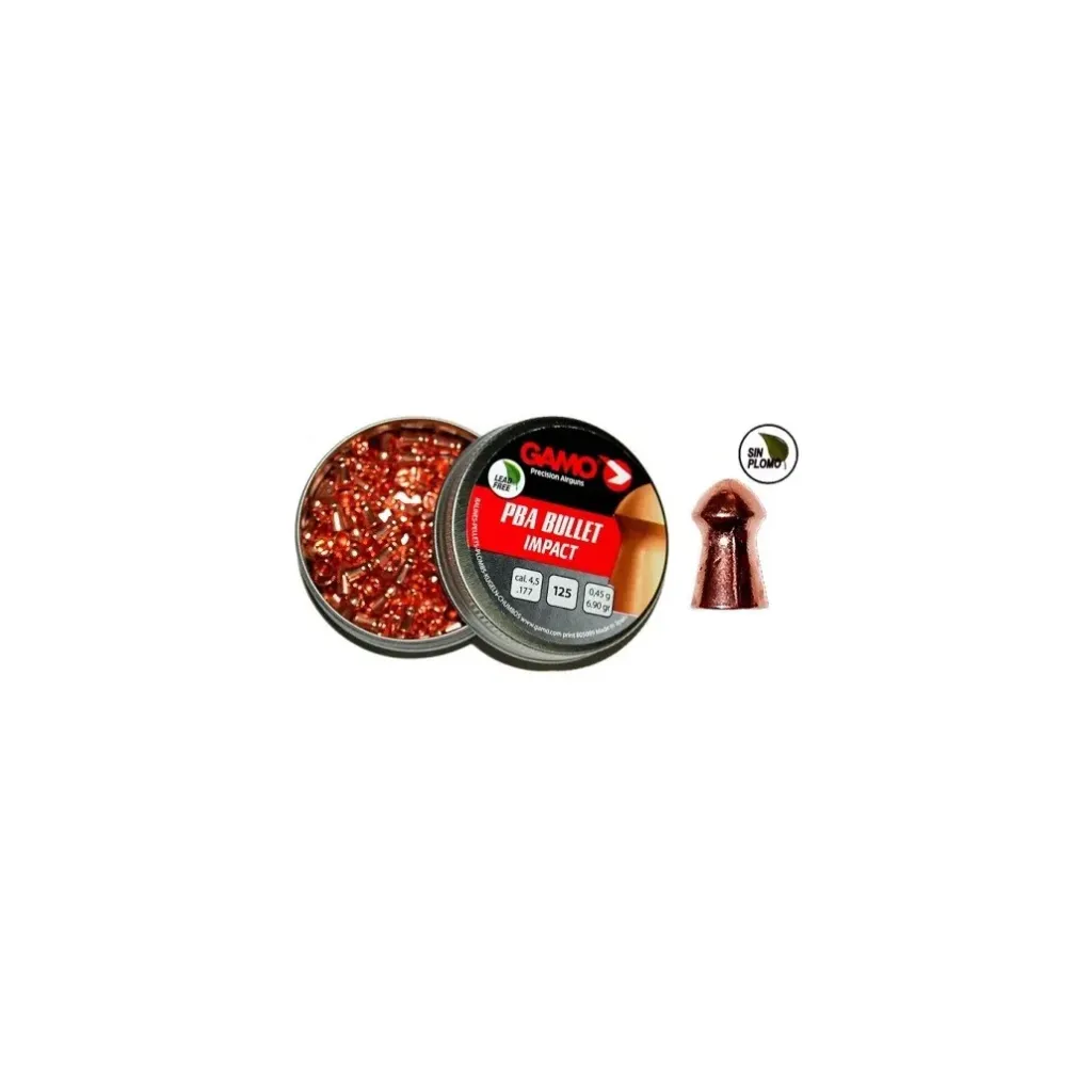 Balines 4,5 Gamo PBA Bullet 125 unid.