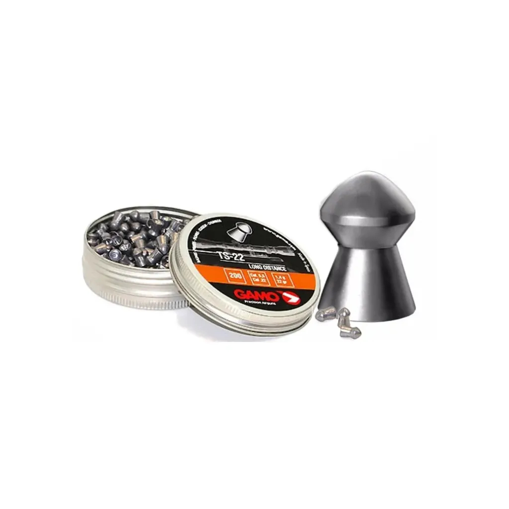[6321768] Balines 5,5 Gamo long distance TS-22 200 unid.