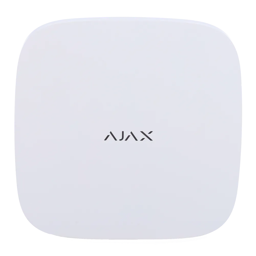 AJ-HUB2-4G-W PN1340-686216 Central de alarma profesional - Grado 2 Comunicación Ethernet y dual SIM 4G Inalámbrico 868 MHz Jeweller y Wings Hasta 100 dispositivos inalámbricos Hasta 9 grupos de armado App Móvil y Software PC (hasta 50 usuarios)