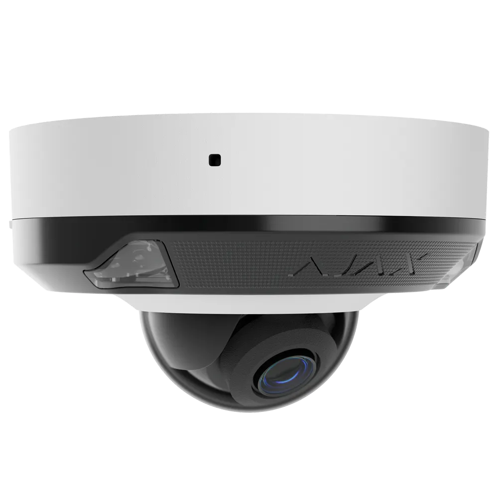 AJAX Dome IP 8Mpx 2.8mm Dual Light H.265+ MIC PoE IA IP65
