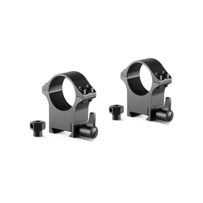 [M-HW23107] Montura HAWKE PRO-ACERO 30 MM ALTA CON PALANCA Y TUERCA(muestra)