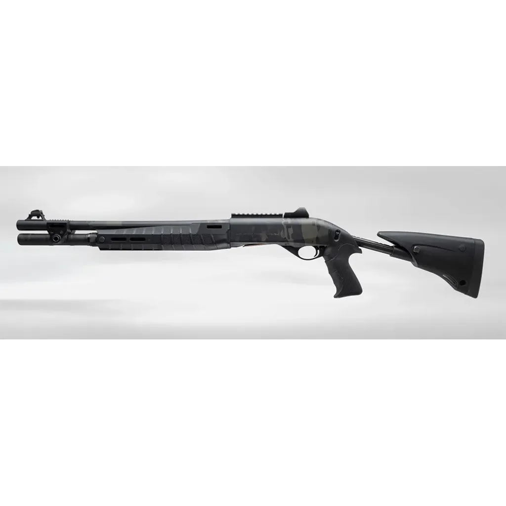 Escopeta semiautomatica M2-G1 Tactical Multicam Black Telescopic Stock